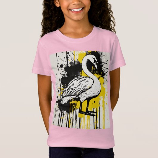 Gouden Genade in Monochroom T-shirt (Voorkant)