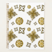 Gouden geometrie elementen Planner (Voorkant)