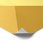 Gouden Geometrisch Abstract Patroon Poster (Hoek)