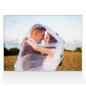 Gouden Geometrische Bloemige Groene Dank Je (Binnen Horizontaal (Boven))