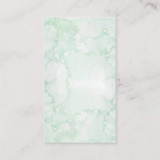 Gouden Geometrische Greenery Wedding QR Online RSV Informatiekaartje (Achterkant)