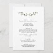 Gouden Geometrische Groene Achter & Voorzijde Form Kaart (Achterkant)