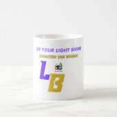 Gouden geometrische illusies koffiemok (Center)