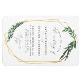 gouden geometrische waterverf magneet (Horizontaal)