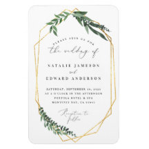 gouden geometrische waterverf