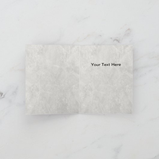 Gouden Geometrische Witte Marmeren Bruiloft Dank u Bedankkaart (Binnen)