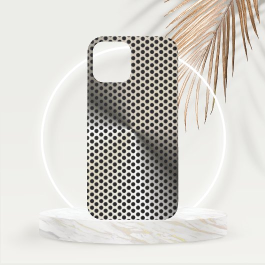 Gouden geperforeerde metaal uitzicht  Case-Mate iPhone case