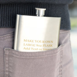 Gouden gepersonaliseerde tekst of foto cadeaus bru flacon