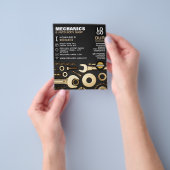 Gouden Gereedschap, Auto Mechanic & Reparaties Adv Flyer (Hand)