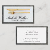 gouden gereedschap | Cultuur Visitekaartje (Voorkant / Achterkant)