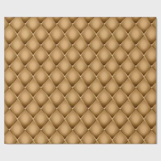 Gouden geruite inpakpapier (Vlak)