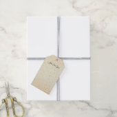Gouden Gesprokkeld Cadeaukaartjes Cadeaulabel (Met Touw)
