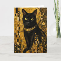 Gouden Gezel (Mooie Zwarte Kat)