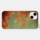 Gouden gingko boom oosters groen Case-Mate iPhone case (Achterkant (horizontaal))