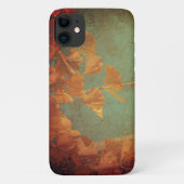 Gouden gingko boom oosters groen elegant Case-Mate iPhone case (Achterkant)