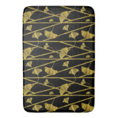 gouden ginkgo badmat (Voorkant Verticaal)