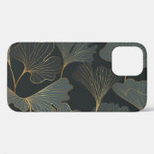 Gouden Ginkgo: luxe bloemendeco. Case-Mate iPhone Case (Achterkant (horizontaal))