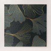 Gouden Ginkgo: luxe bloemendeco. Legpuzzel (Horizontaal)
