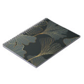 Gouden Ginkgo: luxe bloemendeco. Notitieboek (Linkerzijde)