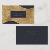 gouden gladde visitekaartje (Voorkant / Achterkant)