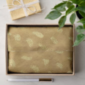 Gouden Glam Abstract Tissuepapier (Geschenk)