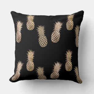 Gouden Glam Ananas Kussen