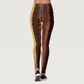 Gouden Glam Brons Leggings (Achterkant)