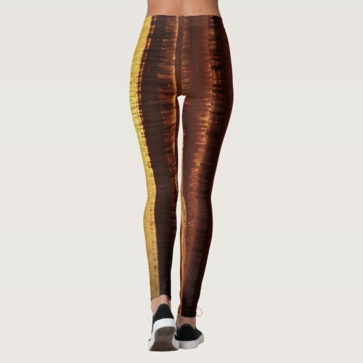 Gouden Glam Brons Leggings (Achterkant)