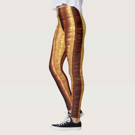 Gouden Glam Brons Leggings (Links)