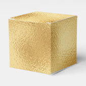  Gouden Glam Bruiloft, Partij, Vrijgezellenfeest Bedankdoosjes (Voorkant Zijde)