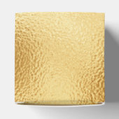  Gouden Glam Bruiloft, Partij, Vrijgezellenfeest Bedankdoosjes (Bovenkant)