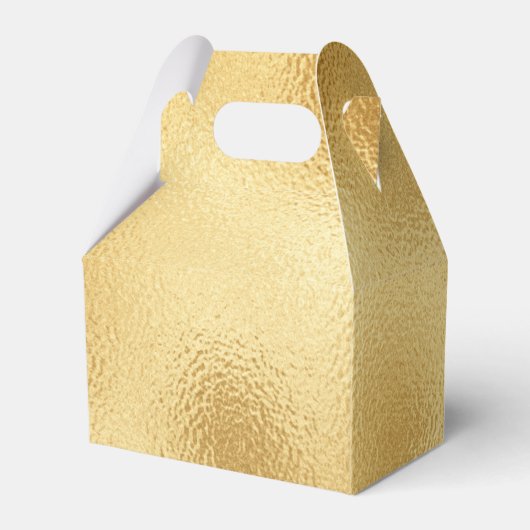  Gouden Glam Bruiloft, Partij, Vrijgezellenfeest Bedankdoosjes (Achterkant)