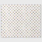 Gouden Glam Diamonds Cadeaupapier (Vlak)