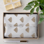 Gouden Glam Diamonds Tissuepapier (Geschenk)
