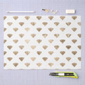 Gouden Glam Diamonds Tissuepapier (Craft)