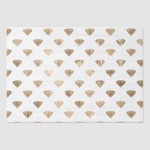 Gouden Glam Diamonds Tissuepapier