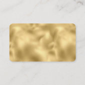 Gouden Glam Glans Glitter Visitekaartje (Achterkant)