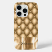 Gouden Glam Glitzy Jewel Case-Mate iPhone Case (Achterkant)