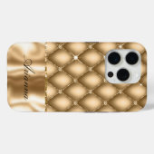 Gouden Glam Glitzy Jewel Case-Mate iPhone Case (Achterkant (horizontaal))