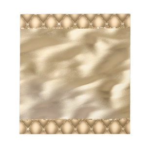 Gouden Glam Glitzy Jewel Notitieblok