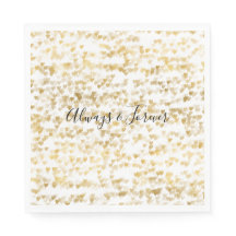 Gouden Glam Harten Bokeh