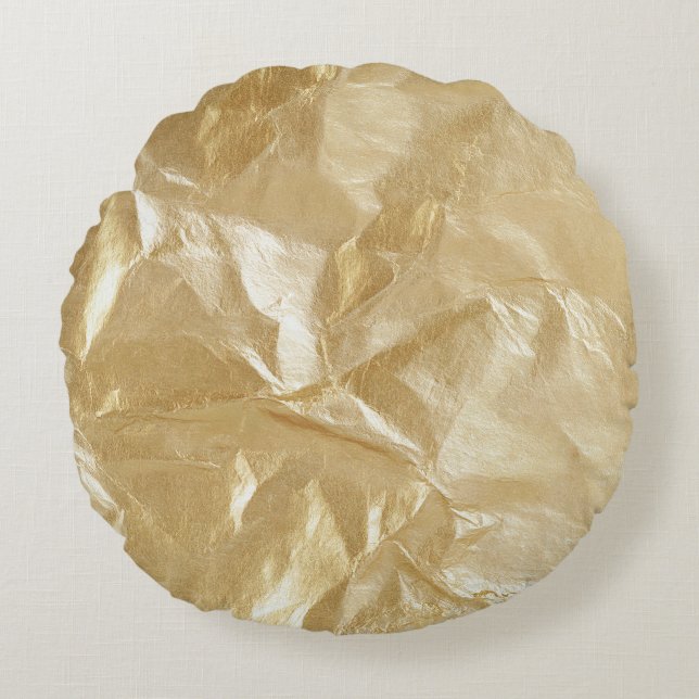 Gouden Glam Rode Kussen (Voorkant)