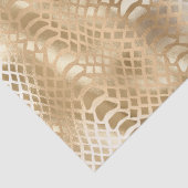 Gouden Glam Snake Skin Tissuepapier (Detail)