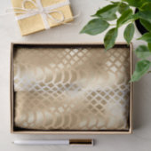 Gouden Glam Snake Skin Tissuepapier (Geschenk)