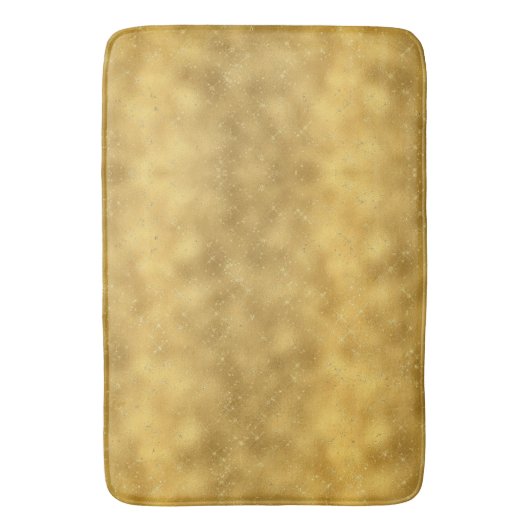 Gouden Glam Sparkles Badmat (Voorkant Verticaal)