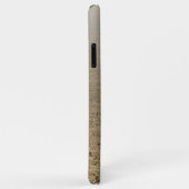 Gouden Glam Vergulde Borstel Moderne Elegantie Case-Mate iPhone Case (Achterkant/rechts)