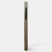 Gouden Glam Vergulde Borstel Moderne Elegantie Case-Mate iPhone Case (Achterkant/links)