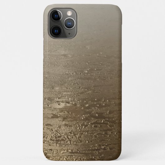 Gouden Glam Vergulde Borstel Moderne Elegantie Case-Mate iPhone Case (Achterkant)