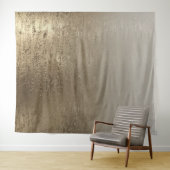 Gouden Glam Vergulde Borstel Moderne Elegantie Wandkleed (In Situ (horizontaal))