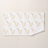 Gouden Glam Wimpers Bad Handdoek (Handdoek)